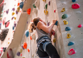 wall climbing